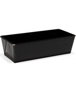 Patisse bread pan not applicable 33 x 15 cm black steel