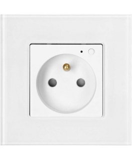 Orno Tuya Smart Wi-Fi Single Recessed Socket, White