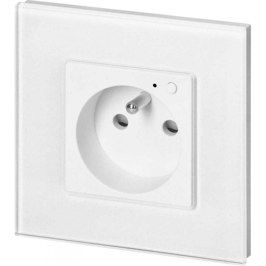Orno Tuya Smart Wi-Fi Single Recessed Socket, White – 3