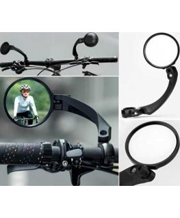 Mirror ProX Vision MR-73 on the steering wheel round adjustable left side
