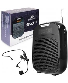 Spacetronik Wired Voice Amplifier Microphone SP-VA11 +FM