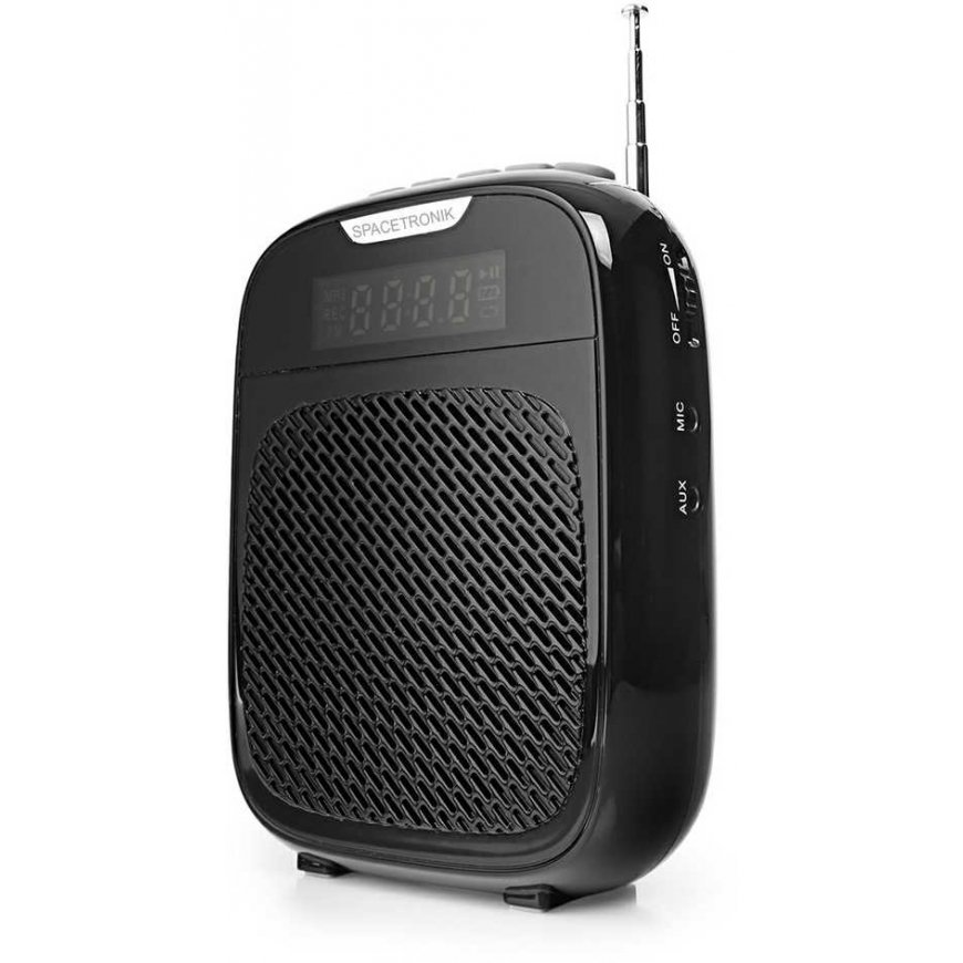 Spacetronik Laidinis balso stiprintuvo mikrofonas SP-VA11 +FM – 3