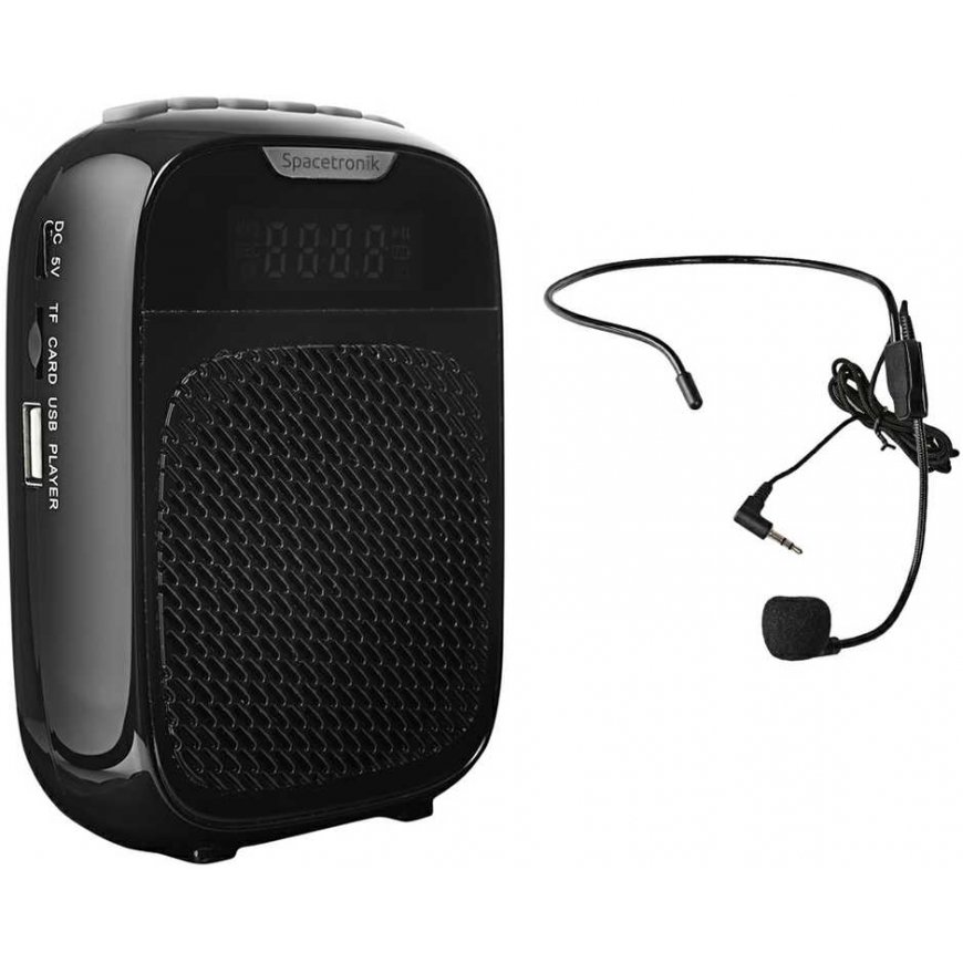 Spacetronik Laidinis balso stiprintuvo mikrofonas SP-VA11 +FM – 4