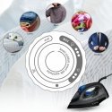 Bomann DB 6003 CB Dry & Steam iron Black, Blue