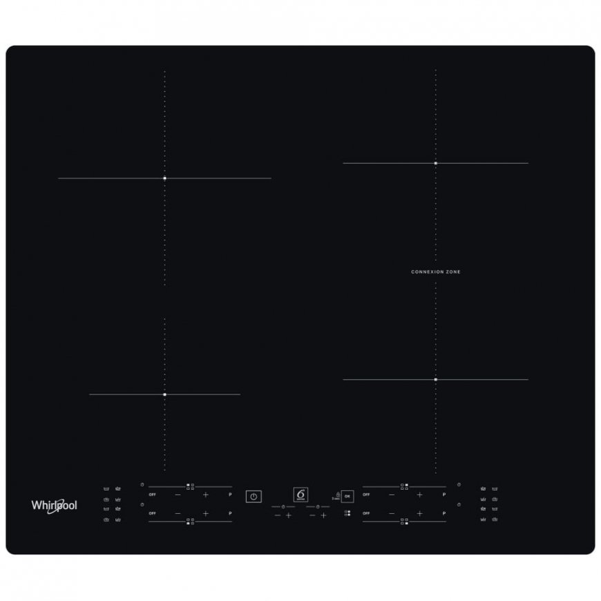 Whirlpool WB B8360 NE Melns Iebūvēts