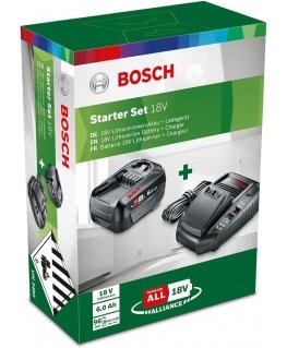 Bosch Starter Set 18V 1x6.0Ah, AL18-44