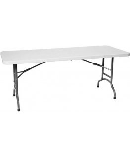Sulankstomas maitinimo stalas baltas 183x75cm iki 150kg - Hendi 810910