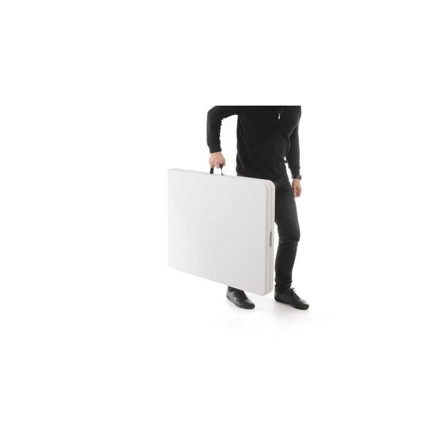 Folding dining table white 183x75cm up to 150kg - Hendi 810910 – 2
