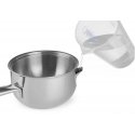 Steel pot with water jacket 1 l 300 x 165 x 95 mm - Hendi 833032 Steel pot with water jacket 1 l 300 x 165 x 95 mm - Hendi 833032