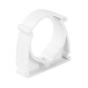 Stasinski Holder for electrical installation pipes closed WHITE UZE-25 (PACKAGE 100 pcs.) Stasinski Holder for electrical installation pipes closed WHITE UZE-25 (PACKAGE 100 pcs.)
