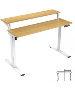 Spacetronik Moris 133WO electric table 140x70