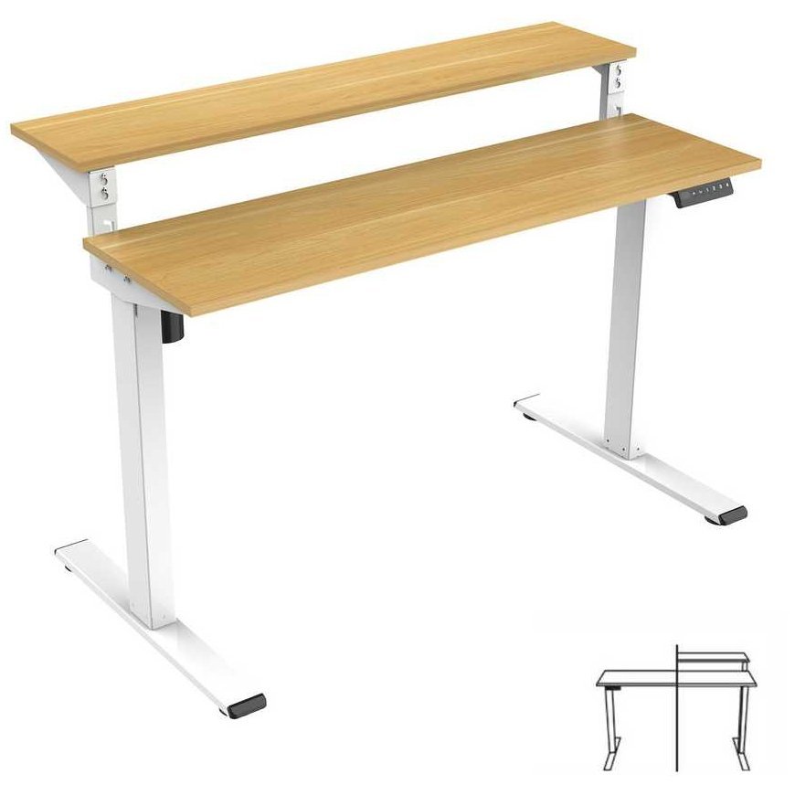 Spacetronik Moris 133WO electric table 140x70