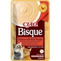 INABA Ciao Bisque Chicken with beef - cat treats - 12 x 40g INABA Ciao Bisque Chicken with beef - cat treats - 12 x 40g