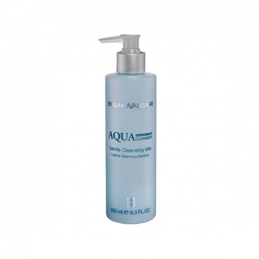 Bruno Vassari, Aqua Genomics, Glycerin, Cleansing Milk, For Face, 250 ml