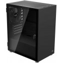 Aerocool CS-111-G-BK-v1 (black, Tempered Glass)
