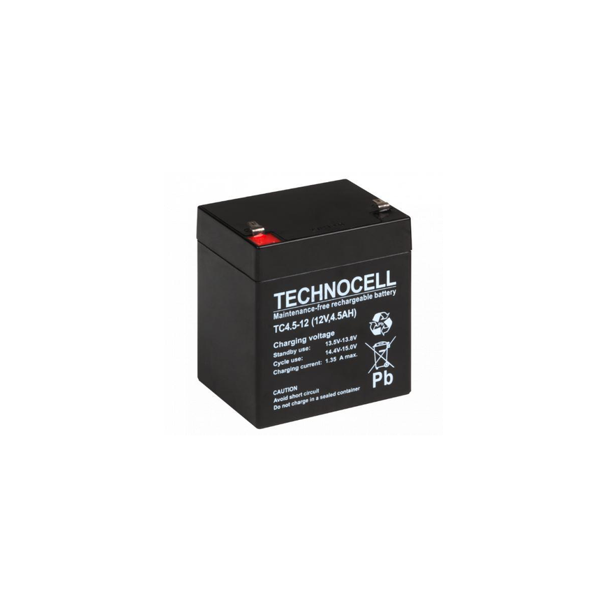 Battery AGM TECHNOCELL series TC 12V 4.5Ah – 2
