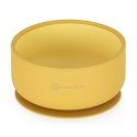 Petite&Mars Take&Match - two-color bowl with suction cup, 450 ml | Intense ocher