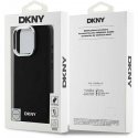 Case DKNY DKHMP16LPSCMCLK iPhone 16 Pro 6.3" black/black hardcase Plain Silver Logo MagSafe