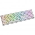 Ducky Zero 6108 Pure White Wireless Gaming Keyboard - MX2A Red (US)