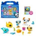 Littlest Pet Shop 5 figuuriga rannakomplekt 00517 Littlest Pet Shop 5 figuuriga rannakomplekt 00517