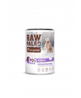 RAW PALEO Adult Monoprotein Turkey - märg koeratoit - 400 g