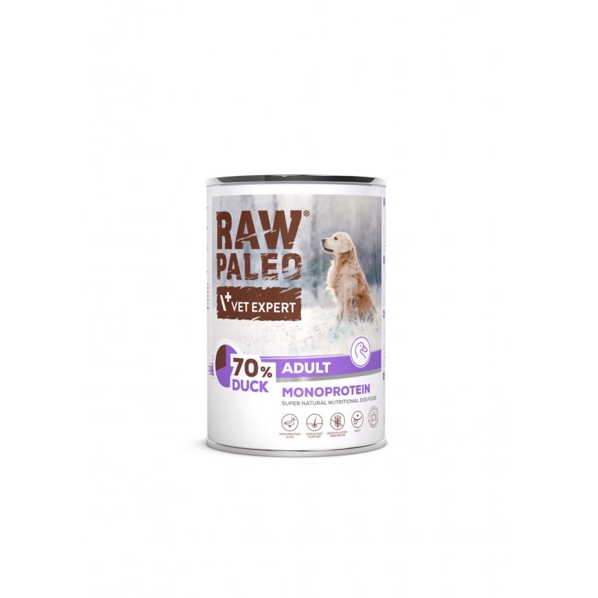 VetExpert RAW PALEO Adult Monoprotein Turkey