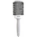 Plaukų šepetys džiovinimui Olivia Garden Expert Blowout Shine Baltas&Pilkas 55 mm