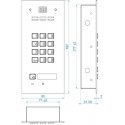 ACO ACO FAM-P-1NPZSACC panel under plaster 1 locator reading key. combination lock. ACO ACO FAM-P-1NPZSACC panel under plaster 1 locator reading key. combination lock.