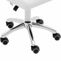 Physa Cosmetic chair with backrest on wheels up to 150 kg ILANZ white Physa Cosmetic chair with backrest on wheels up to 150 kg ILANZ white