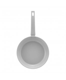 Pan with coating Qualum Basic Gris 24 cm AMBITION
