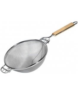Professional strainer with double mesh, steel diameter. 310 mm - Hendi 639016