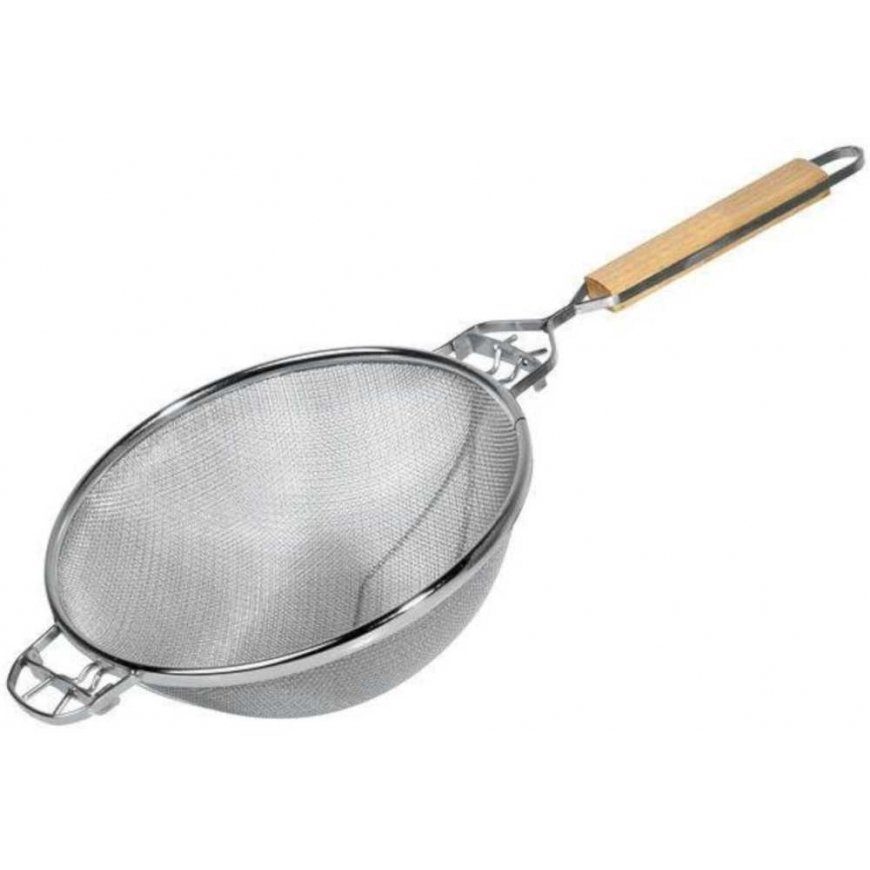 Professional strainer with double mesh, steel diameter. 310 mm - Hendi 639016