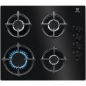 Electrolux KGG6407K Черный Встроенный 60 cm Газовый 4 зона(ы) Electrolux KGG6407K Черный Встроенный 60 cm Газовый 4 зона(ы)