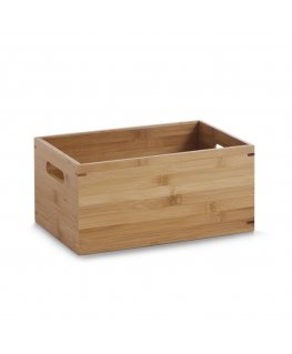 Zeller Present 13340 uzglabāšanas kārba Kaste glabāšanai Taisnleņķa Bamboo