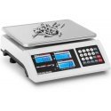 Kitchen scale Steinberg Systems Commercial store scale calculation LCD RS232 15000 g / 0.2 g Kitchen scale Steinberg Systems Commercial store scale calculation LCD RS232 15000 g / 0.2 g