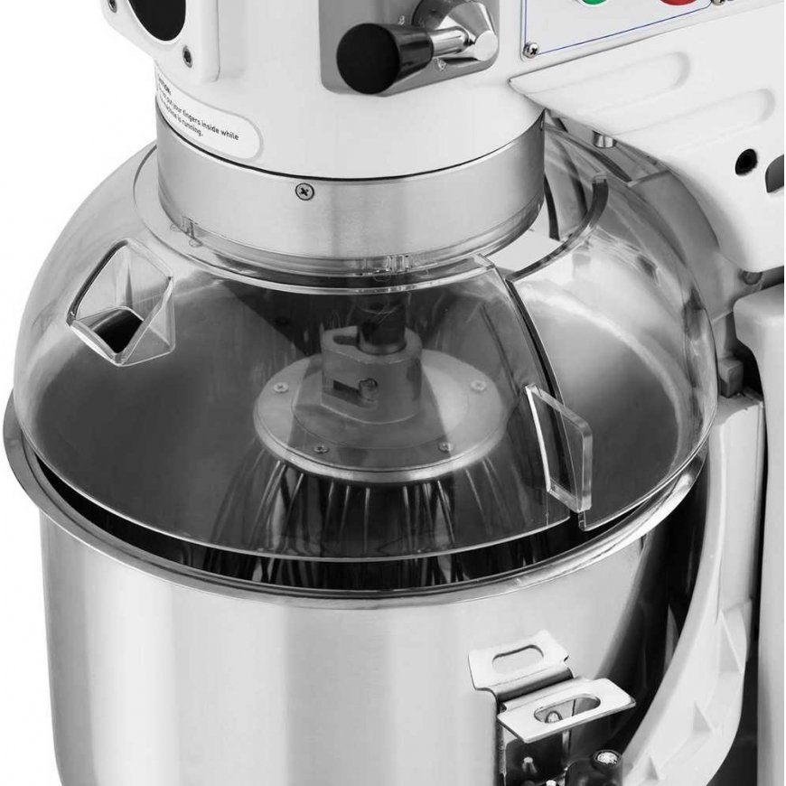 Royal Catering Spiralinis planetinis maišytuvas su nuleidžiamu dubeniu, 30 l, 1100 W – 4