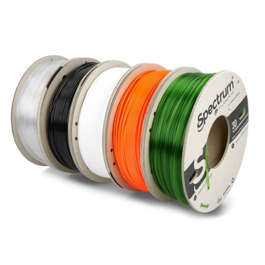 Plastikų rinkinys Spectrum PCTG Premium - 1.75mm - 1.25kg - 5 spalvos – 3
