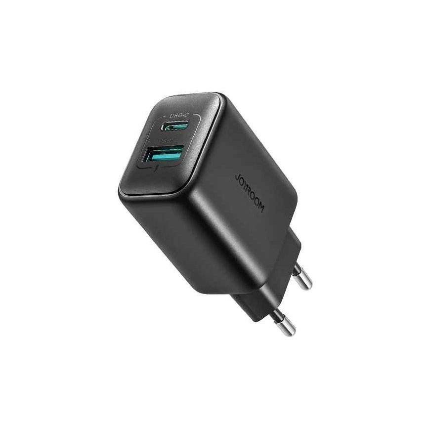 Įkroviklis Joyroom JR-TCF13 USB-C/USB-A 25W juodas