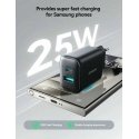 Charger Joyroom JR-TCF13 USB-C/USB-A 25W black Charger Joyroom JR-TCF13 USB-C/USB-A 25W black