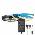 LED sloksne V-TAC VT-COB 280LED 24V 10W/m 3000K 800lm (SKU&nbsp;212652)