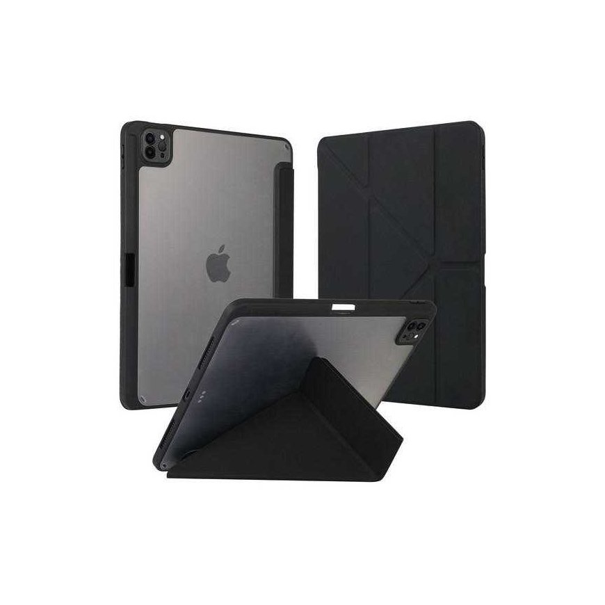 Dėklas Smart Stand iPad 13 Pro 2024 juoda/juodas – 2
