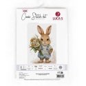 luca S Counted cross stitch kit "Hare's surprise" 10x14cm SB1409 luca S Counted cross stitch kit "Hare's surprise" 10x14cm SB1409