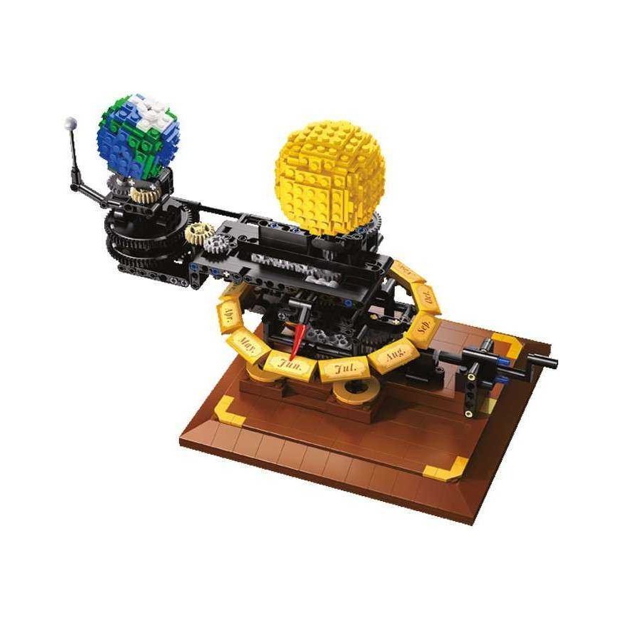 Klocki konstrukcyjne CaDA Master Układ Słoneczny Słońce Planeta Ziemia 865 parts – 4