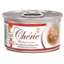 CHERIE Tuunikala krevetisegu kastmes - märg kassitoit - 80g CHERIE Tuunikala krevetisegu kastmes - märg kassitoit - 80g