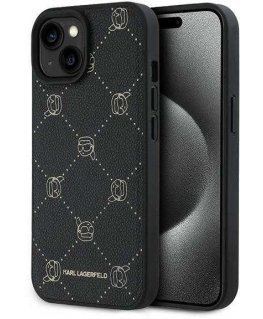 Case Karl Lagerfeld KLHMP15MPGKHPHK iPhone 15 Plus 6.7" black/black Karl Head MagSafe