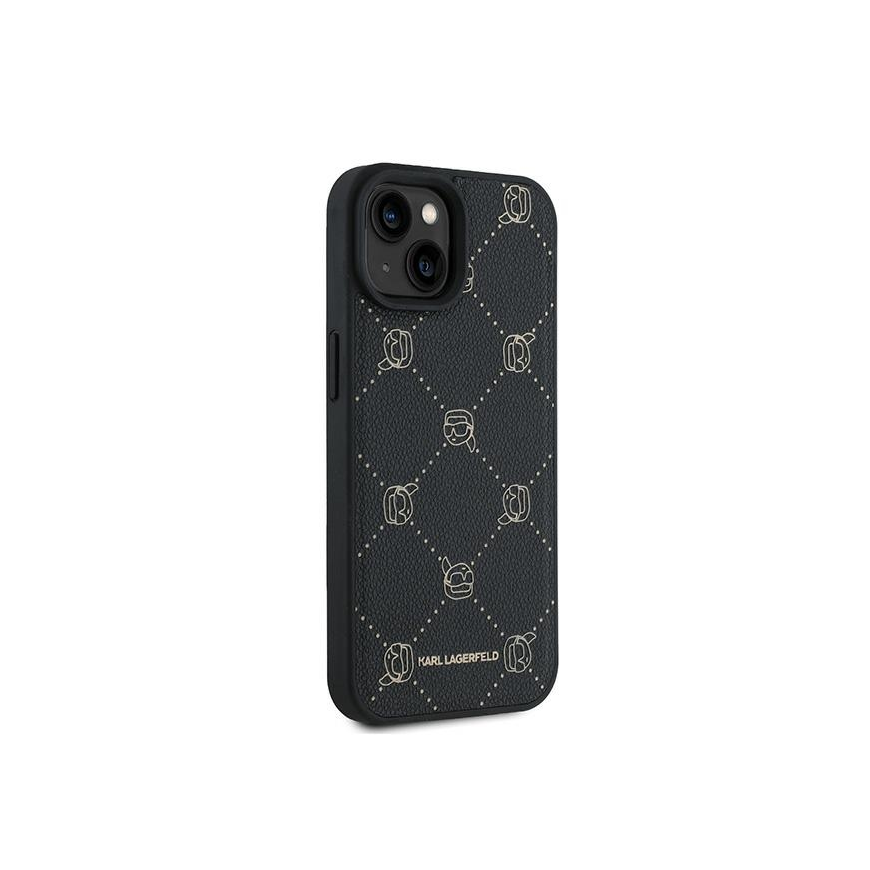 Dėklas Karl Lagerfeld KLHMP15MPGKHPHK iPhone 15 Plus 6.7" juoda/juodas Karl Head MagSafe – 5