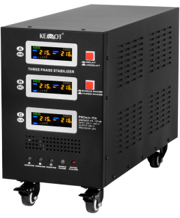 Automatic three-phase voltage stabilizer KEMOT PROavr-15k