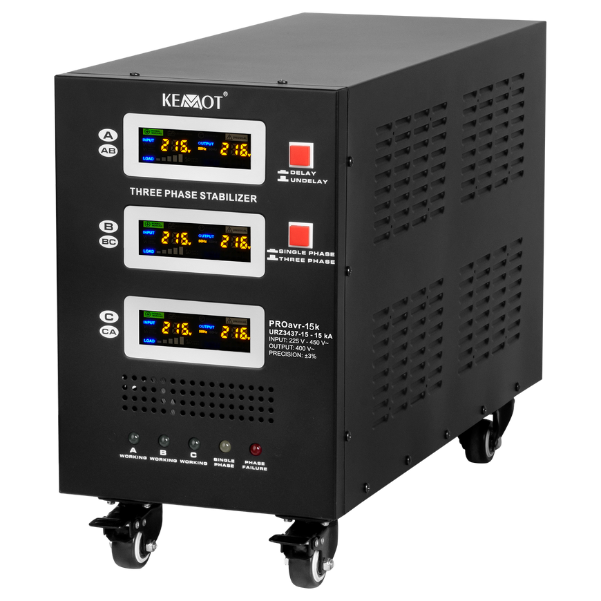 Kemot Automatic three-phase voltage stabilizer KEMOT
