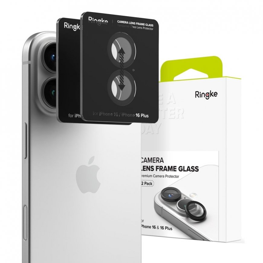 Ringke Camera Protector do Apple iPhone 16/16 Plus czarny – 2