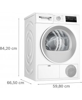 BOSCH WTH86277PL Seeria 4 Kuivati 8kg Valge